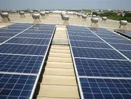 Manufacturing Unit Solar Installation